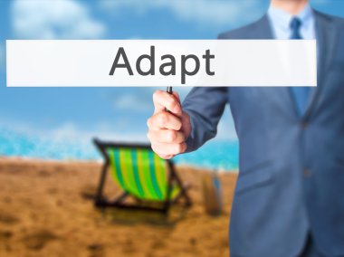 Adapt - İş adamı işareti gösteren
