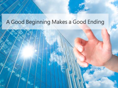 İyi Bir Başlangıç İyi Bir Son Yapar - El düğmesine basarak