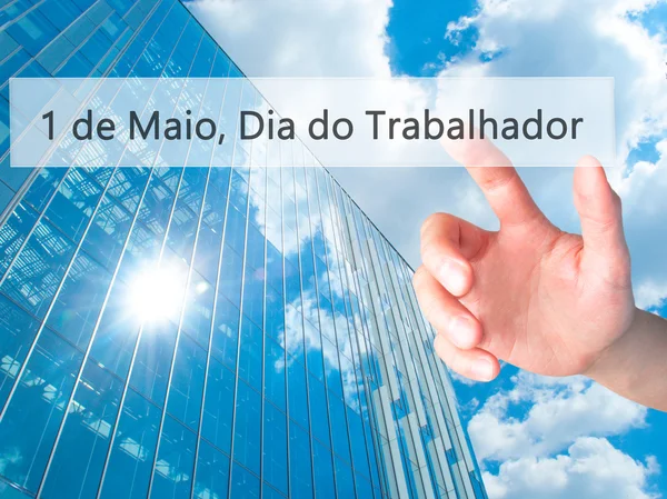 1 de Maio, Dia do Trabalhador (en portugués: 1 de mayo, Día del Trabajo) ) —  Fotos de Stock