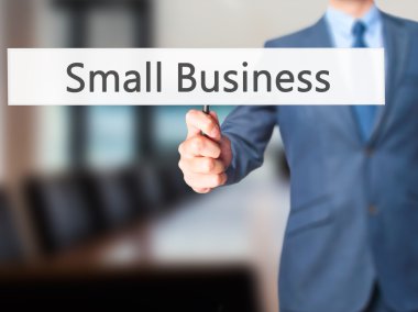 Small Business - İşadamı el tutma işareti