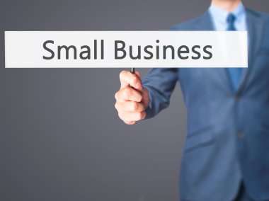 Small Business - İşadamı el tutma işareti