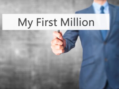 Üzerinde ipotek - işkadını el basarak düğmesini refinance 