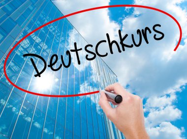 Adam el Deutschkurs (Almanca Kursu Almanca) blac ile yazma