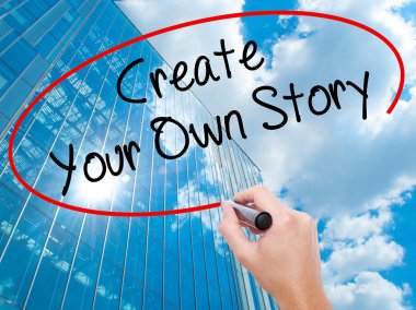 Adam el Hostel siyah kalemi ile görsel ekranda yazma.