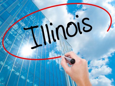 Adam el Hostel siyah kalemi ile görsel ekranda yazma.