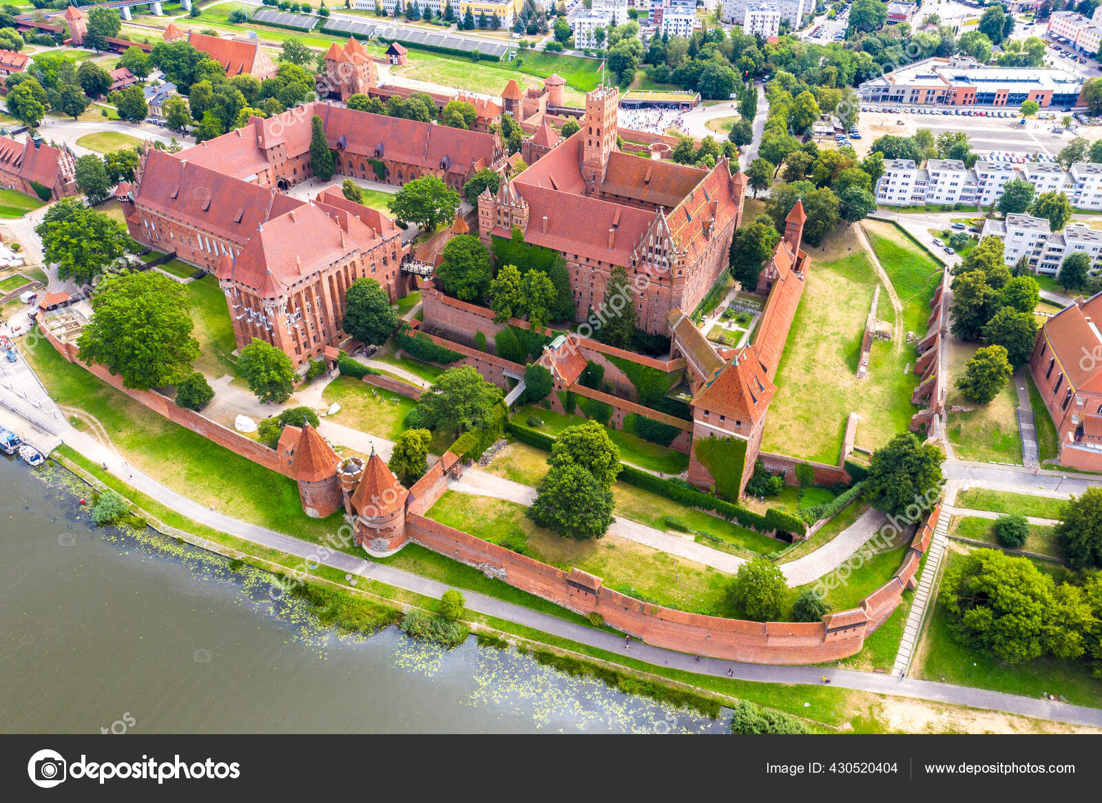Malbork Castle Pomerania Region Poland Unesco World Heritage Site Teutonic Stock Photo Image By C J Dudzinski 430520404