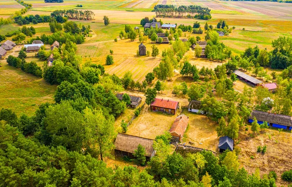 Маврикійський Дерев Яний Архітектурний Парк Старовинний Будинок Музеї Просто Неба — стокове фото