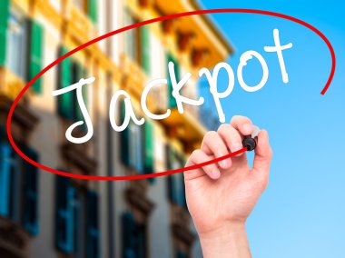 Adam el ikramiye ile siyah kalemi görsel ekranda yazma.