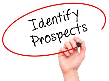 Adam el tanımlamak umutları ile siyah kalemi görsel üzerinde yazılı. 