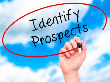 Adam el tanımlamak umutları ile siyah kalemi görsel üzerinde yazılı. 