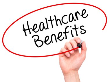 Adam el sağlık faydaları ile siyah kalemi görsel üzerinde yazılı.