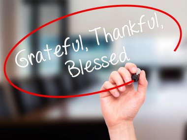 Adam el minnettar müteşekkir mübarek siyah kalemi ile yazma