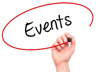 Adam el olaylarını siyah kalemi ile görsel ekranda yazma.