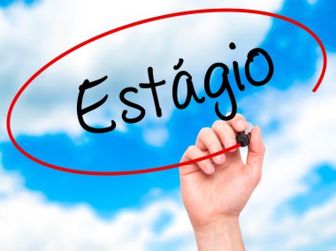 Adam el Estagio (staj Portekizce yazmak)