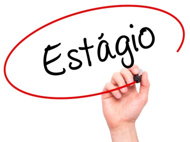 Adam el Estagio (staj Portekizce yazmak)