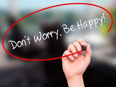 Dostum el yazma merak etme, Be Happy! Vis ile siyah kalemi