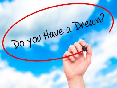 Adam el yazma bir rüya mı? visua üzerinde siyah kalemi ile