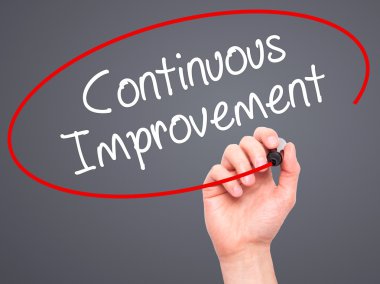 Adam el vis siyah kalemi ile sürekli iyileştirme yazma