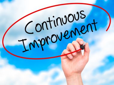 Adam el vis siyah kalemi ile sürekli iyileştirme yazma