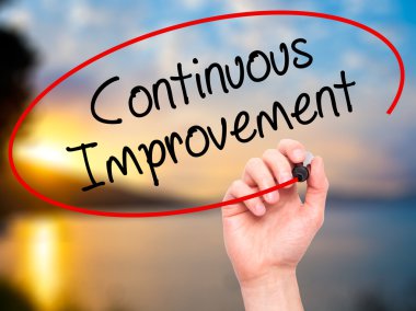 Adam el vis siyah kalemi ile sürekli iyileştirme yazma