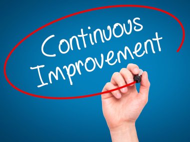 Adam el vis siyah kalemi ile sürekli iyileştirme yazma