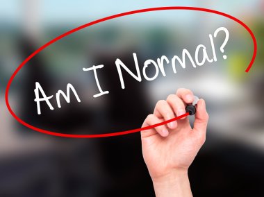 Adam el am ı Normal yazma? görsel ekran ile siyah kalemi