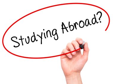 El yazma yurt dışında okuyan adamım? görsel ekran siyah kalemi