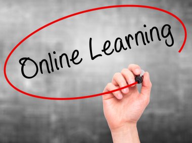 Adam el online öğrenme ile siyah kalemi görsel scr yazma.