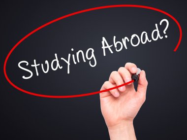 El yazma yurt dışında okuyan adamım? görsel ekran siyah kalemi