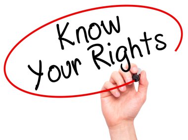 Adam el biliyorum Sayın hakları ile siyah kalemi görsel sc yazma.