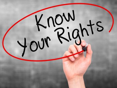 Adam el biliyorum Sayın hakları ile siyah kalemi görsel sc yazma.