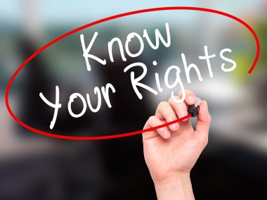 Adam el biliyorum Sayın hakları ile siyah kalemi görsel sc yazma.