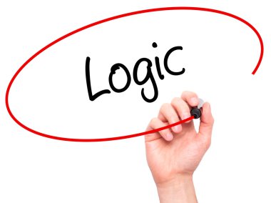 Adam el mantığı ile siyah kalemi görsel ekranda yazma.