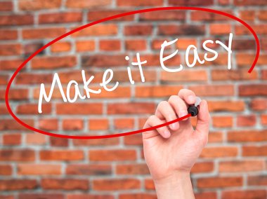 Adam el yazma yapmak çok kolay görsel ekranda siyah kalemi ile