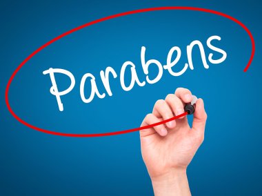 Adam el Parabens (Portekizce kutlu olsun) bl ile yazma