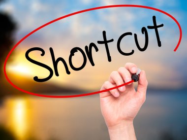 Adam el kısayol ile siyah kalemi görsel ekranda yazma.