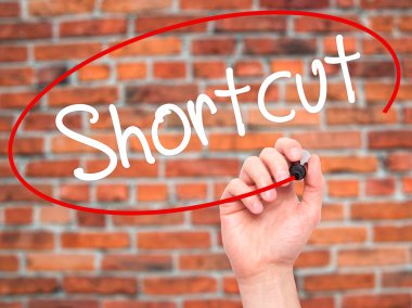 Adam el kısayol ile siyah kalemi görsel ekranda yazma.