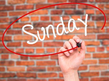 Adam el Pazar ile siyah kalemi görsel ekranda yazma.