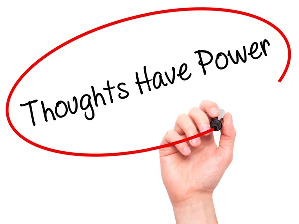 Görsel üzerinde siyah kalemi ile güç adam el yazma düşünceleri vardır