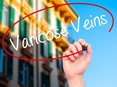 Adam el varis ile siyah kalemi görsel scre yazma.