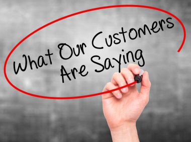 Adam el ne bizim müşteriler diyorsun siyah kalemi ile yazma