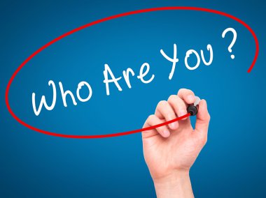 Görsel ekran siyah kalemi olan el yazma dostum