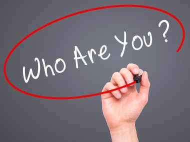 Görsel ekran siyah kalemi olan el yazma dostum