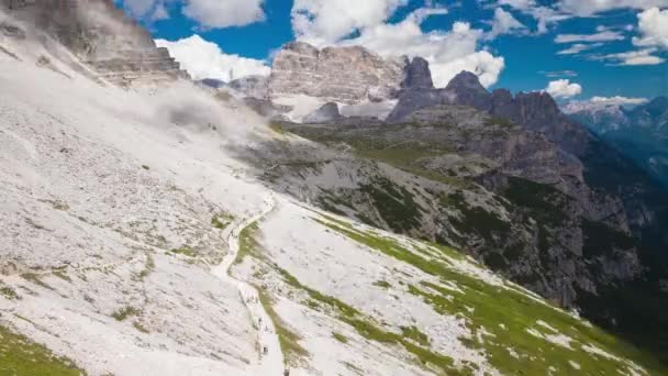 Die dolomiten, italien — Stockvideo