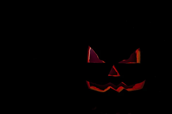 Halloween abóbora jack o lanterna — Fotografia de Stock