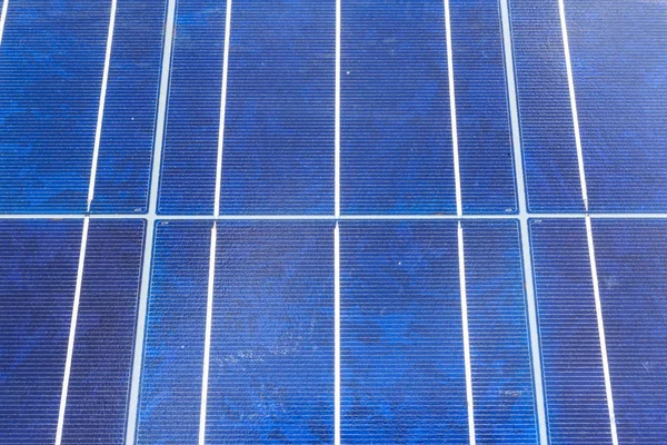 太陽電池パネルをクローズ アップ. — ストック写真