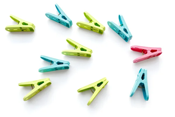 renkli clothespins