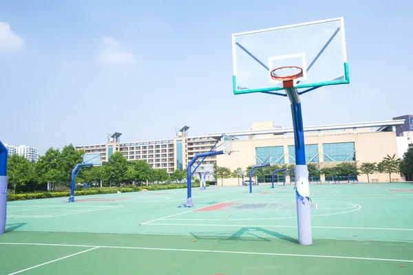 outdoor basketball court