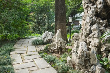 Çin tarzı Bahçe yolu