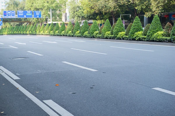 Traffico vacanza e sfondo stradale in Cina — Foto Stock